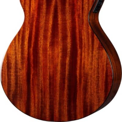 Breedlove Discovery S Concert CE Acoustic Electric Bass Edgeburst European African Mahogany image 3