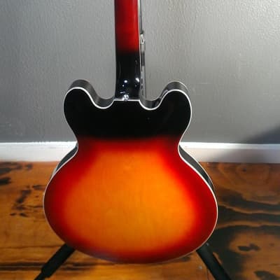Donner ES-335 Clone DJP-1000 Semi-Hollow Body Electric Guitar (used) image 7
