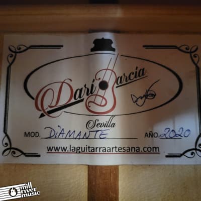 Dario Garcia Diamante Flamenco Guitar 2020 Maple Back and Sides w/HSC Used image 3