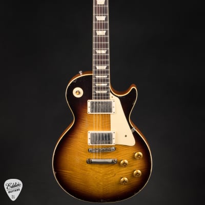 Gibson Custom Shop Made 2 Measure Murphy Lab '59 Les Paul Standard Murphy Painted Ultra Heavy Aged Kindred Burst/NOS image 3