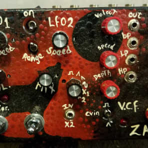 Zebranalogic Custom Tabletop VCF/Ring Modulator 2011 Hand-painted Custom (see pics) image 1