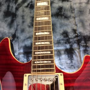 Cort M600 Black Cherry Flame Maple Top w/ HB102 Duncan