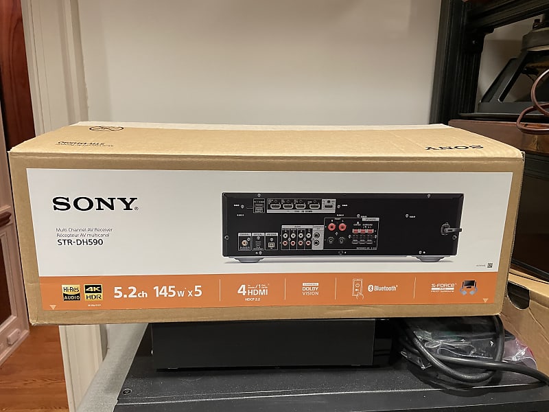 Sony STR-DH590 - Black Multi Channel AV Receiver | Reverb