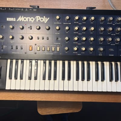 Korg Mono/Poly 1980s - Blue - newly serviced