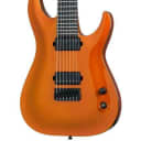 Schecter 248 7-String Solid-Body Electric Guitar, Lambo Orange