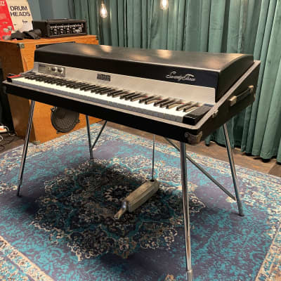 See Video! Vintage 1977 Rhodes Mark I Stage 73-Key Electric Piano w/ Legs, Crossbars, Sustain, Rod & Lid image 2