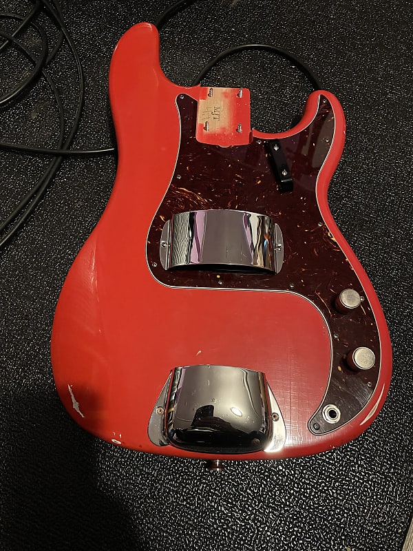 Mjt Precision Fiesta Red Reverb 2713