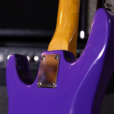 Handsome purple Washburn KC LTD 1988 (custom refinish) image 8