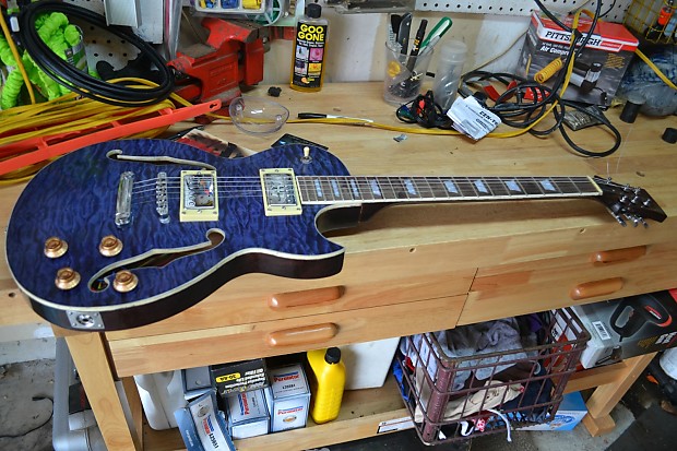 DIY  Kit Guitar 2014 Purple image 1