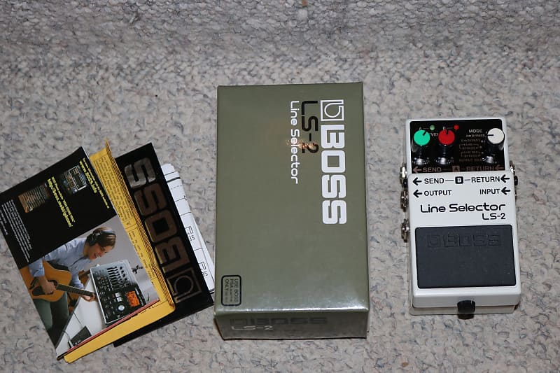 Boss Line Selector LS-2 - Beautiful Condition | Reverb