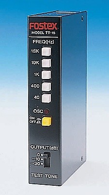 配信機器・PA機器・レコーディング機器 FOSTEX TT-15 TEST TONE OSC. Fostex TT-15 Test Tone Oscillator Vintage Recording | eBay