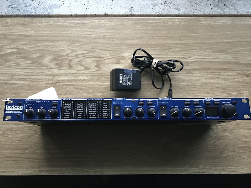 Lexicon MX200 Dual Reverb Effects Processor With Power Supply | Reverb