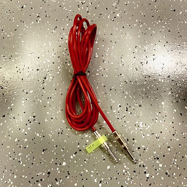 Custom Guitar Amp Speaker Cable made with NOS 50s cable on Reverb