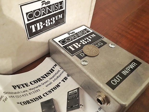 Pete Cornish TB-83 Treblebooster | Reverb