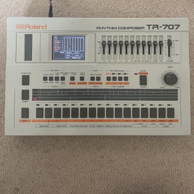 Roland TR-707 HKA + LED Sceen