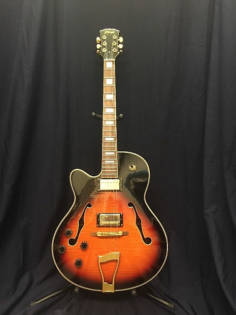 Stagg A350 violinburst Left Handed guitar NOS