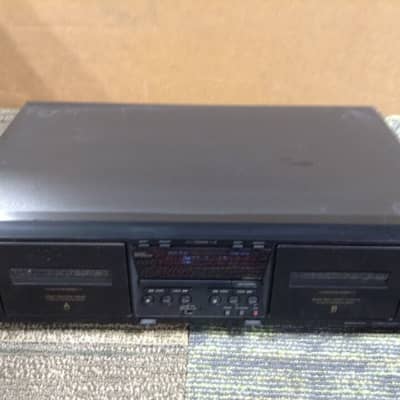 Sony TC-WE475 Dual Cassette Deck Tape Recorder Dubbing HiFi Stereo, no Remote image 1