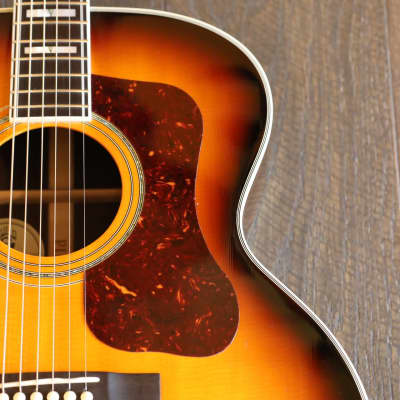 Guild F-50 R Acoustic Jumbo Flat-Top Guitar Antique Sunburst + OHSC image 6