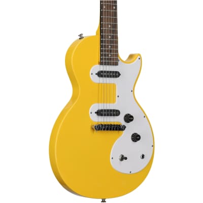 Epiphone Les Paul Melody Maker E1 Electric Guitar, Sunset Yellow image 3