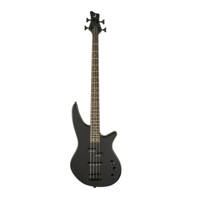 Jackson JS Series Spectra Bass JS2 4-String Electric Guitar (Gloss Black) Bundle with Jackson Hard-Shell Gig Bag and Strings (3 Items) image 2