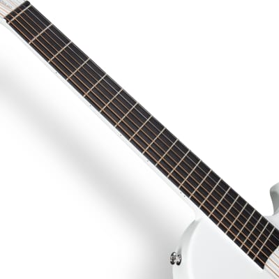 Enya Nova Go Carbon Fiber Acoustic Guitar White (1/2 Size) image 6