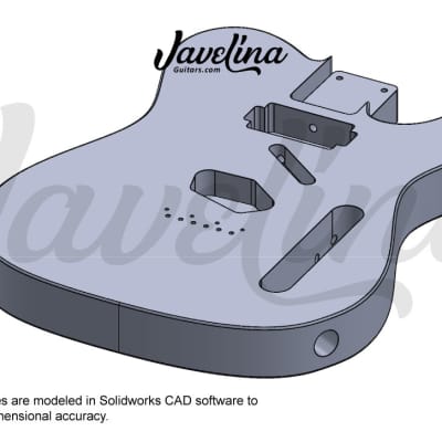 Telecaster w/Neck Humbucker PAF Neck & Back Profiles
