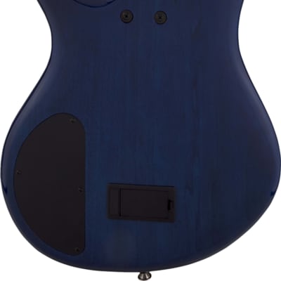 Jackson JS Spectra Bass JS3Q 4-String Bass, Quilted Maple Top, Amber Blue Burst image 3