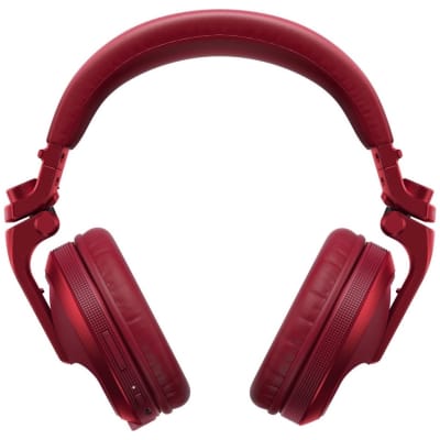 Pioneer DJ HDJ-X5BT Wireless Bluetooth DJ Headphones, Red image 5