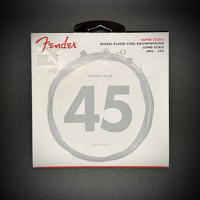 Fender super 7250 on sale bass strings