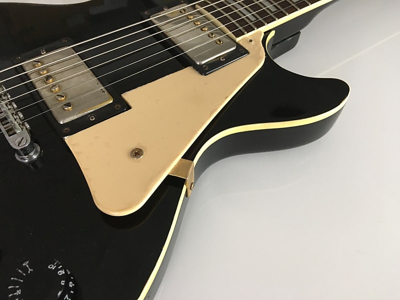 最安 Piano 1970s LP Memphis Matsumoku Vintage Black Les Beauty ギター
