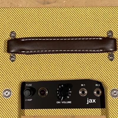Jax 5 watt 5F1 tube amp 2022 Tweed image 2