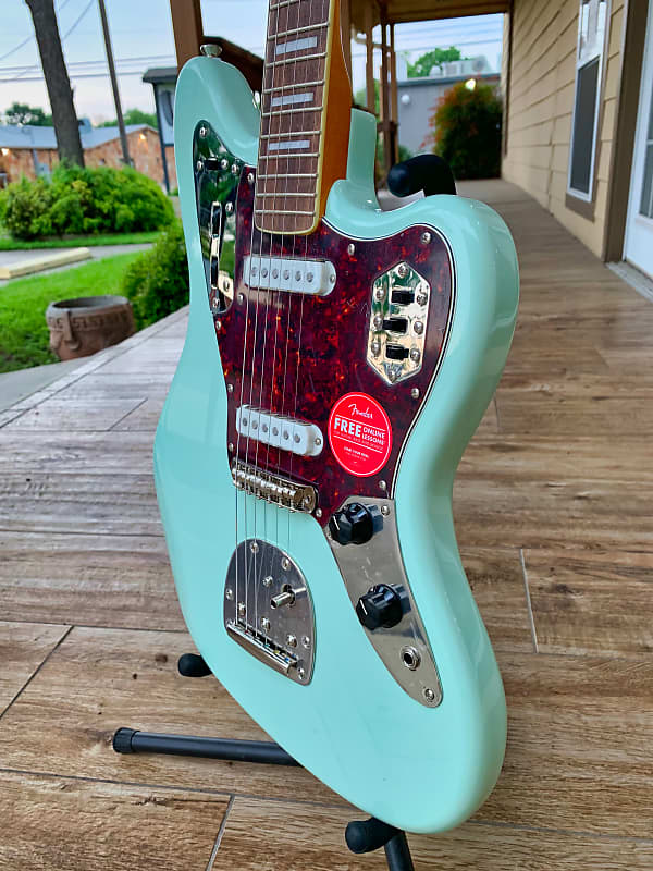 Squier Classic Vibe '70s Jaguar®, Laurel Fingerboard, Surf Green