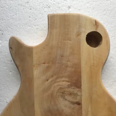 Single Cut LP Style Guitar Body Wood Color image 5