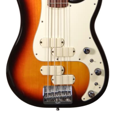 Fender Precision Elite II Bass Guitar w/ TKL Gig Bag - Used 1983 Sunburst image 2