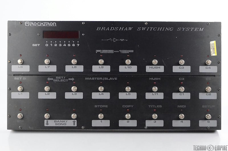 Rocktron RSB-18R & RSB-18F Bradshaw Switching System Owned by Andrew Gold  #30629