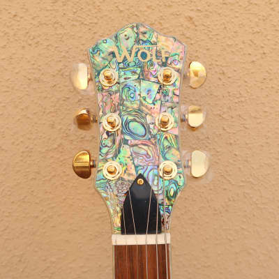Wolf WLP 750T Special Edition *Left Handed Electric Guitar - Abalone w/Gator Hard Case image 18