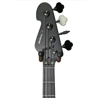 Sandberg Victor Brandt Signature Forty-Eight 4-String Electric Bass Guitar Matte Black image 5