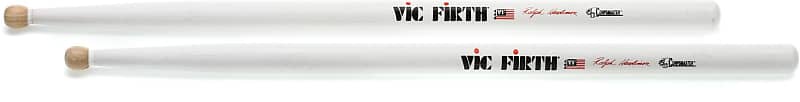 Vic Firth Corpsmaster Signature Snare Sticks - Ralph Hardimon - Wood Tip (2-pack) Bundle image 1