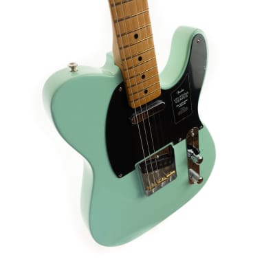 Fender Vintera 50s modified Telecaster Sea Foam Green electric guitar image 2