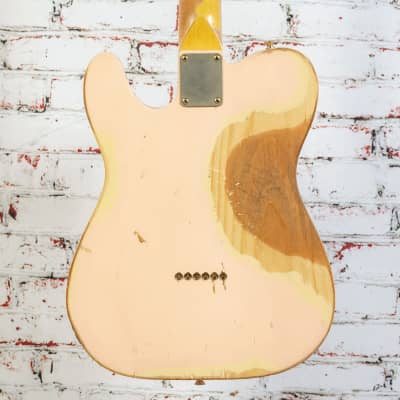 Nash E-63 Pine Electric Guitar Shell Pink Serial # MAN-56 image 7