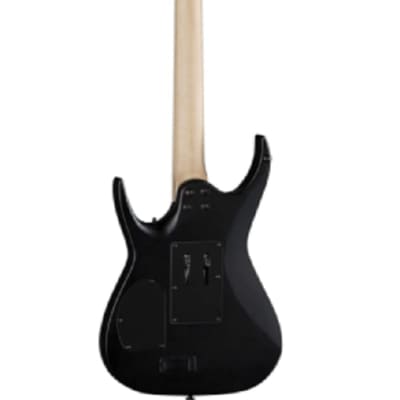 Dean EXILE F FL BKS Electric Guitar w/ Floyd Rose Black Satin image 3