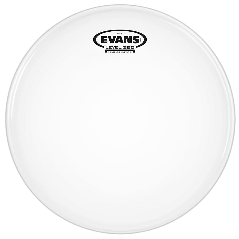 Evans G12 Coated White Drumhead 10 in image 1