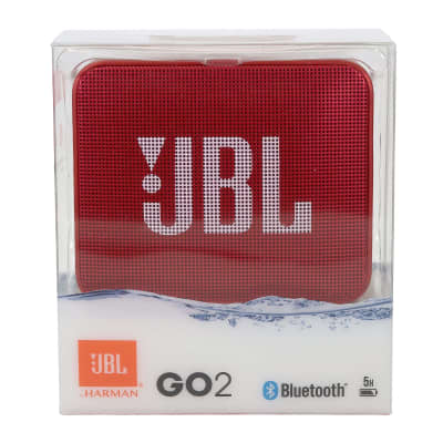 2x JBL GO 2Wireless Waterproof Speaker Red image 3