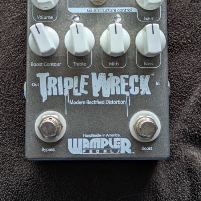 Reverb.com listing, price, conditions, and images for wampler-triple-wreck