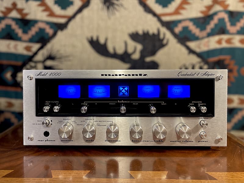 marantz 4000 アンプ Fully Restored Marantz 4000 Quadraphonic/Stereo Preamp