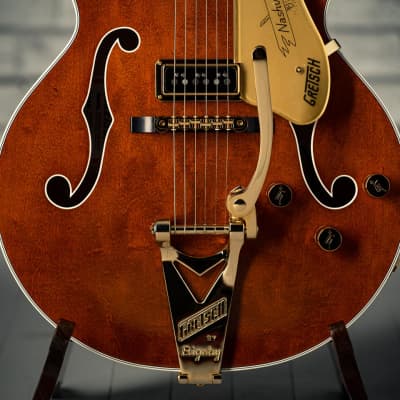 Gretsch G6120TG-DS Players Edition Roundup Orange image 5