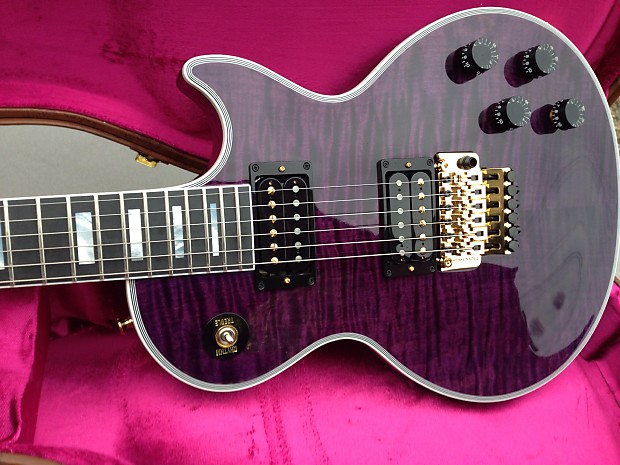 Gibson les shop paul custom purple