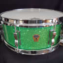 Ludwig Classic 5.5x14' 1960 Green Sparkle