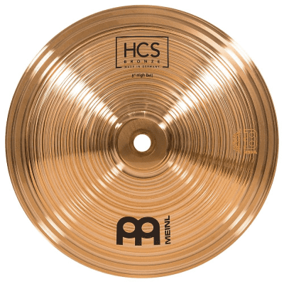 Meinl 8" HCS Bronze High Bell Cymbal