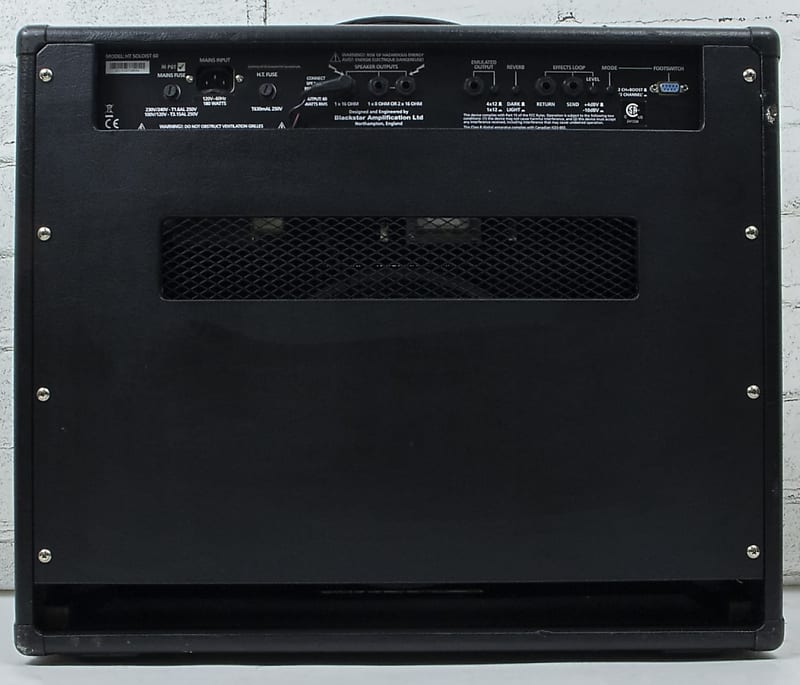 Blackstar HT Soloist 60 Electric Guitar Amplifier 2 Channel Tube Combo Amp